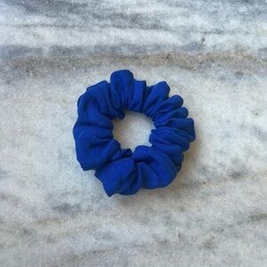 Handmade linen scrunchie